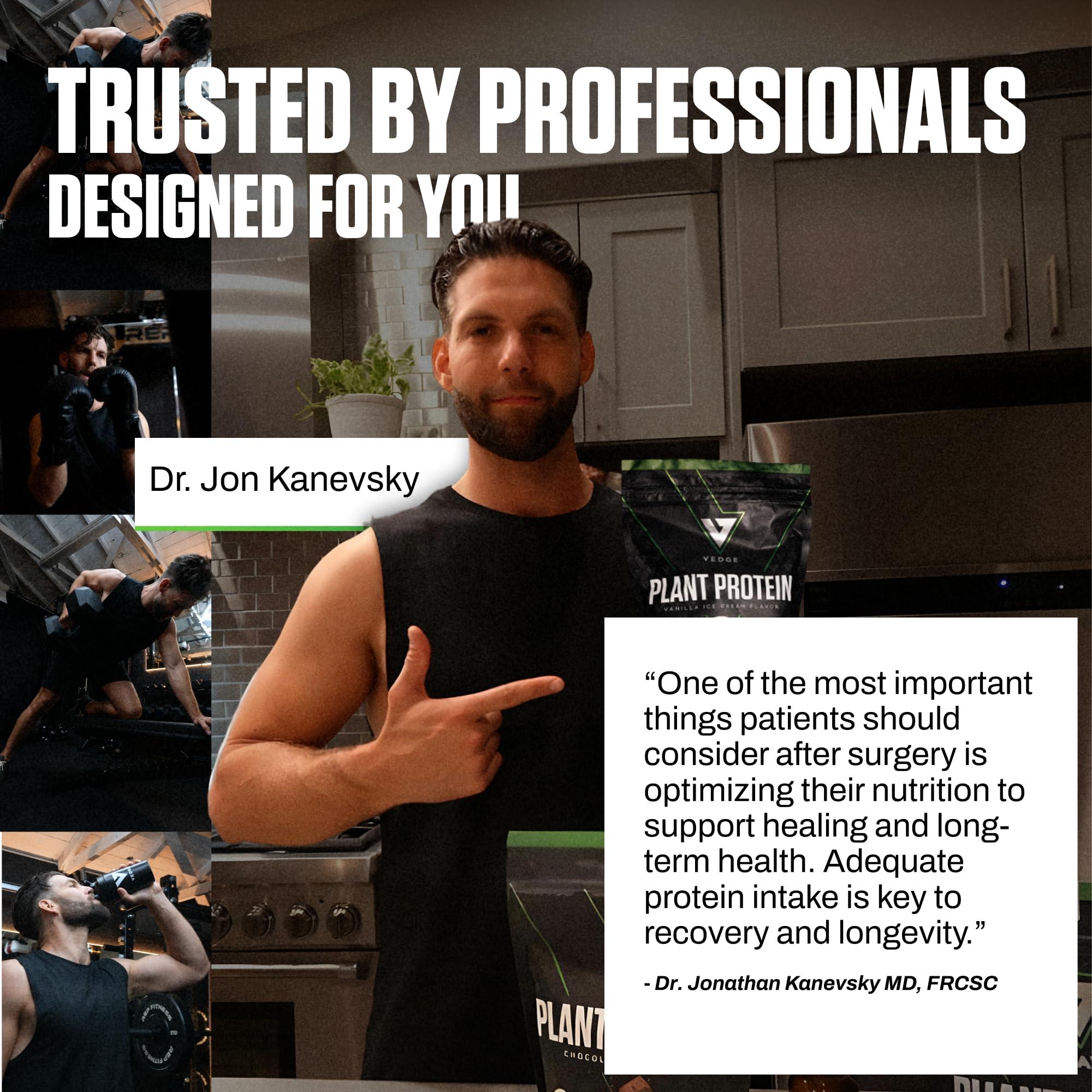 vedge vedge Certified Organic Plant Protein Cold Brew Latte (20 Servings) - Plant-Based Vegan Protein Powder, USDA Organic, Gluten Free, Non Dairy Nutrition Plant Protein