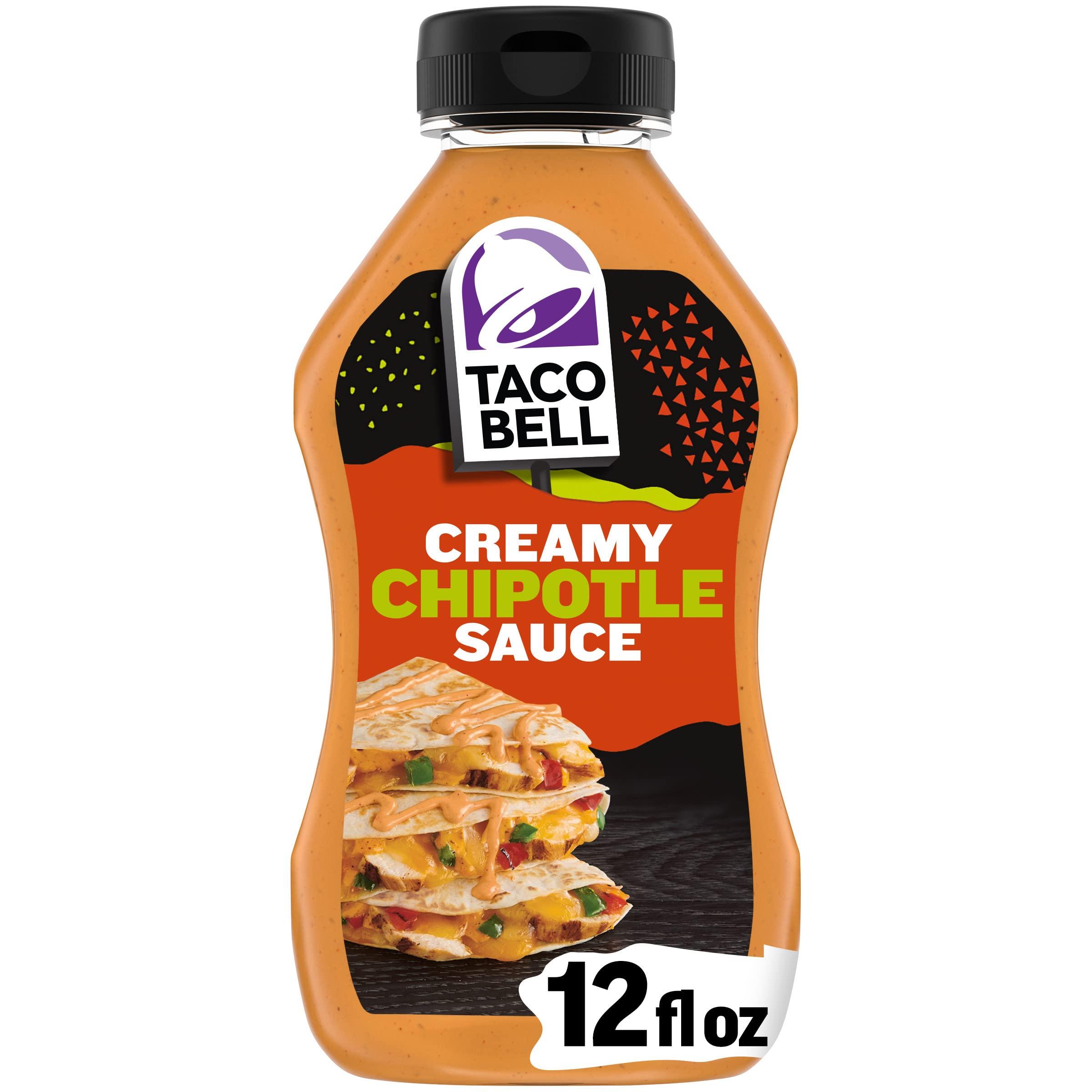 Taco Bell Taco Bell Chipotle Creamy Sauce, 12 fl oz (Pack of 8)