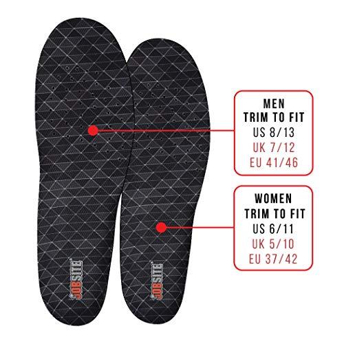 JOB SITE Jobsite Gel Work Insoles - Trim to Fit - US Mens 8-13