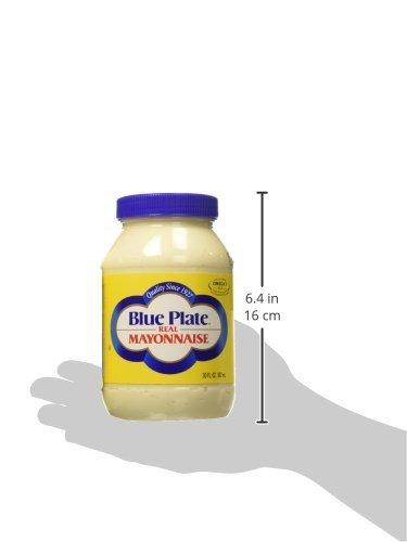 Blue Plate Mayonnaise Blue Plate Real Mayonnaise, 30 Ounce (4 Pack)