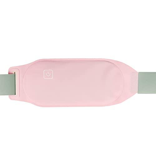 IPENNY IPENNY Portable Washable Heating Pads Abdominal Waist Massage Belt for Menstrual Pain with 5 Massage Mode and 3 Heat Levels Belly Back Electric Heated Device for Women