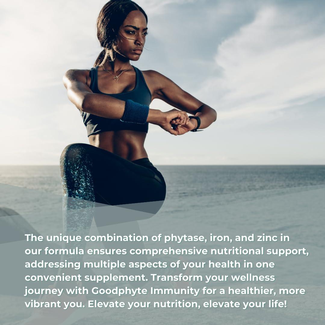 Goodphyte Goodphyte | Immunity Dietary Supplement | 60 Capsules | Naturally Occuring Enzymes That Regulate Digestion | Premium All Natural Relief from IBS, Constipation, Bloating, Gas, & Indigestion