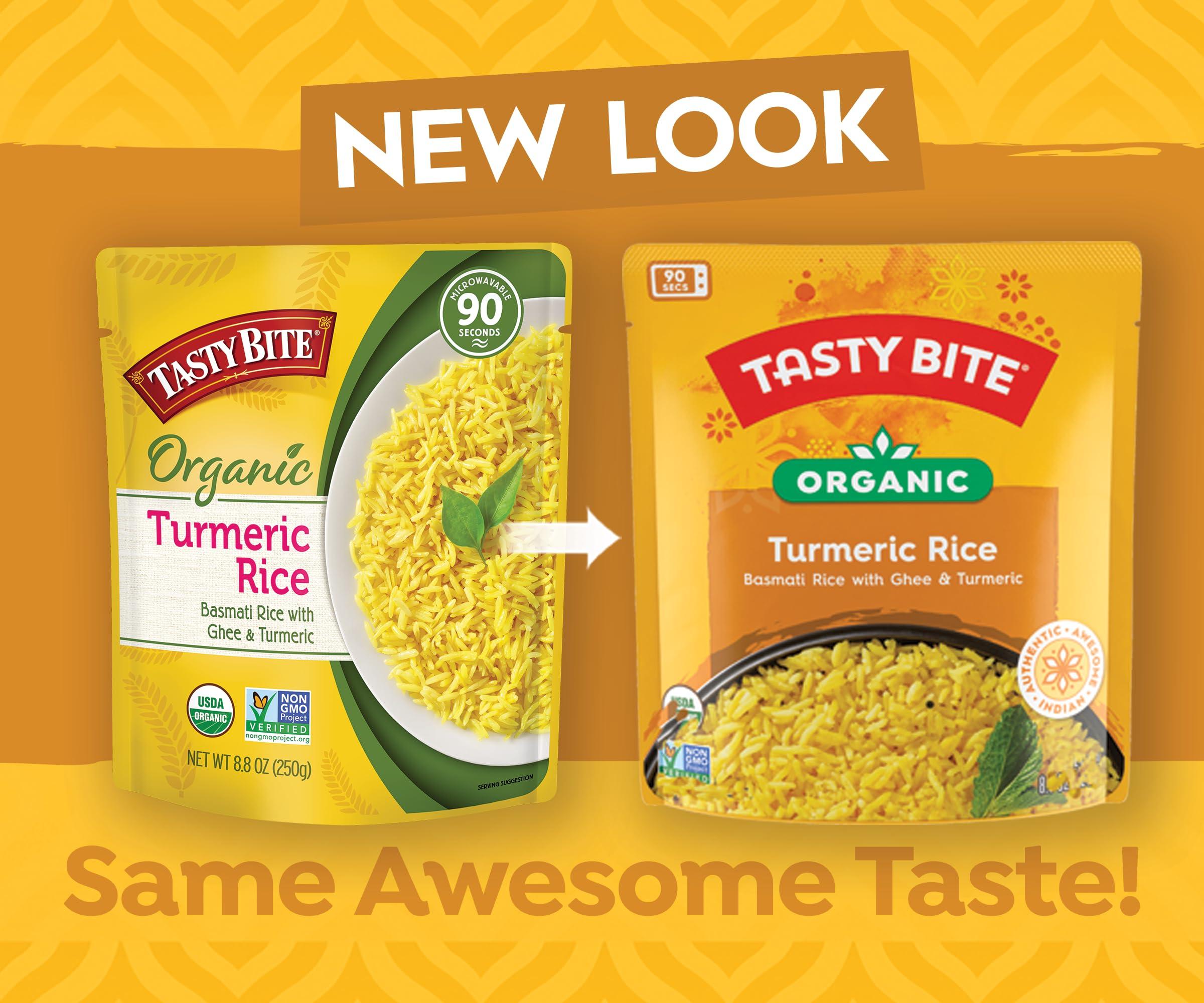 TASTY BITE TASTYBITE Organic Turmeric Rice, 8.8 OZ