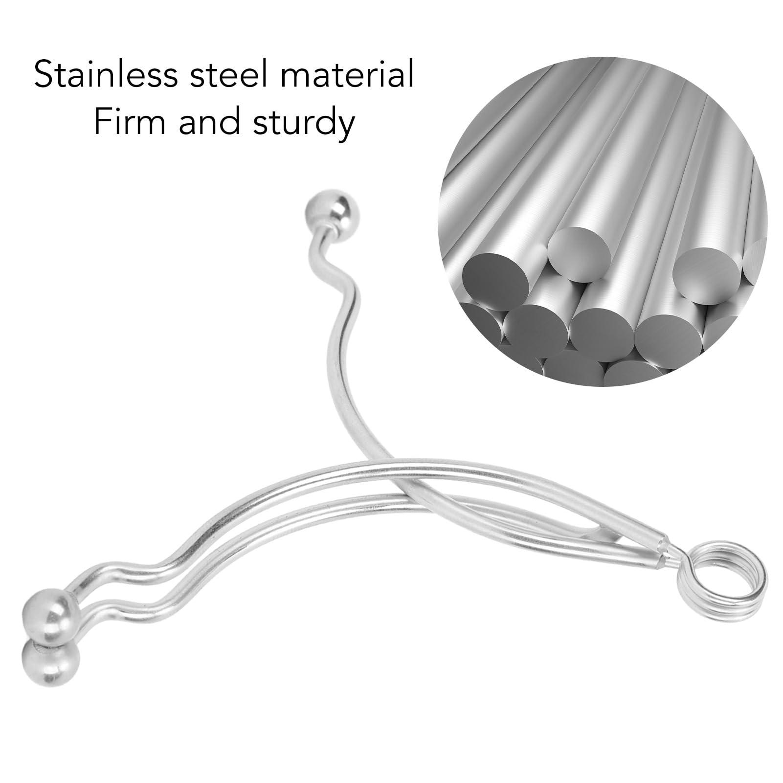 Horoper Horoper Man Incontinence Clamp, Man Urinary Incontinence Clamp Stainless Steel Leakage Proof Incontinence Clamp for Daily