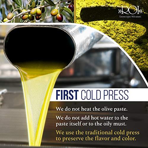 ROI ROI Pesto Sauce - Vegan Pesto - Fresh Ligurian Basil Pesto and ROI Ligurian Italian Extra Virgin Olive Oil First Cold Pressed - Cucina Olive Oil