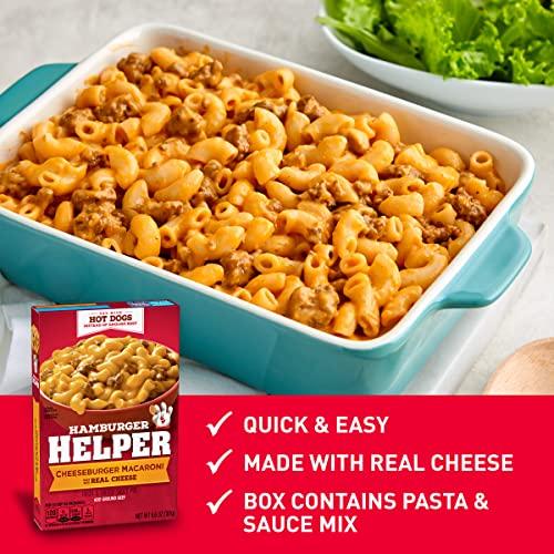 Betty Crocker Hamburger Helper Cheeseburger Macaroni, 6.6 Oz