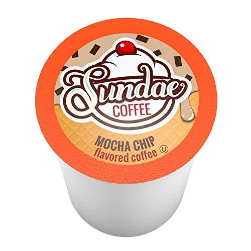 Two Rivers Coffee Two Rivers Coffee Ice Cream Flavored Coffee Pods, Variety Sampler Pack for Keurig 2.0 K Cup Brewers, 100 Count