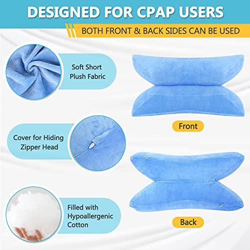 Zelen Zelen CPAP Pillow for Side Sleeper CPAP Nasal Pillows Side Sleeping CPAP Mask Pillow for Stomach Sleeper Comfort CPAP Sleep Pillow for CPAP Users - Reduces Mask Pressure & Air Leaks