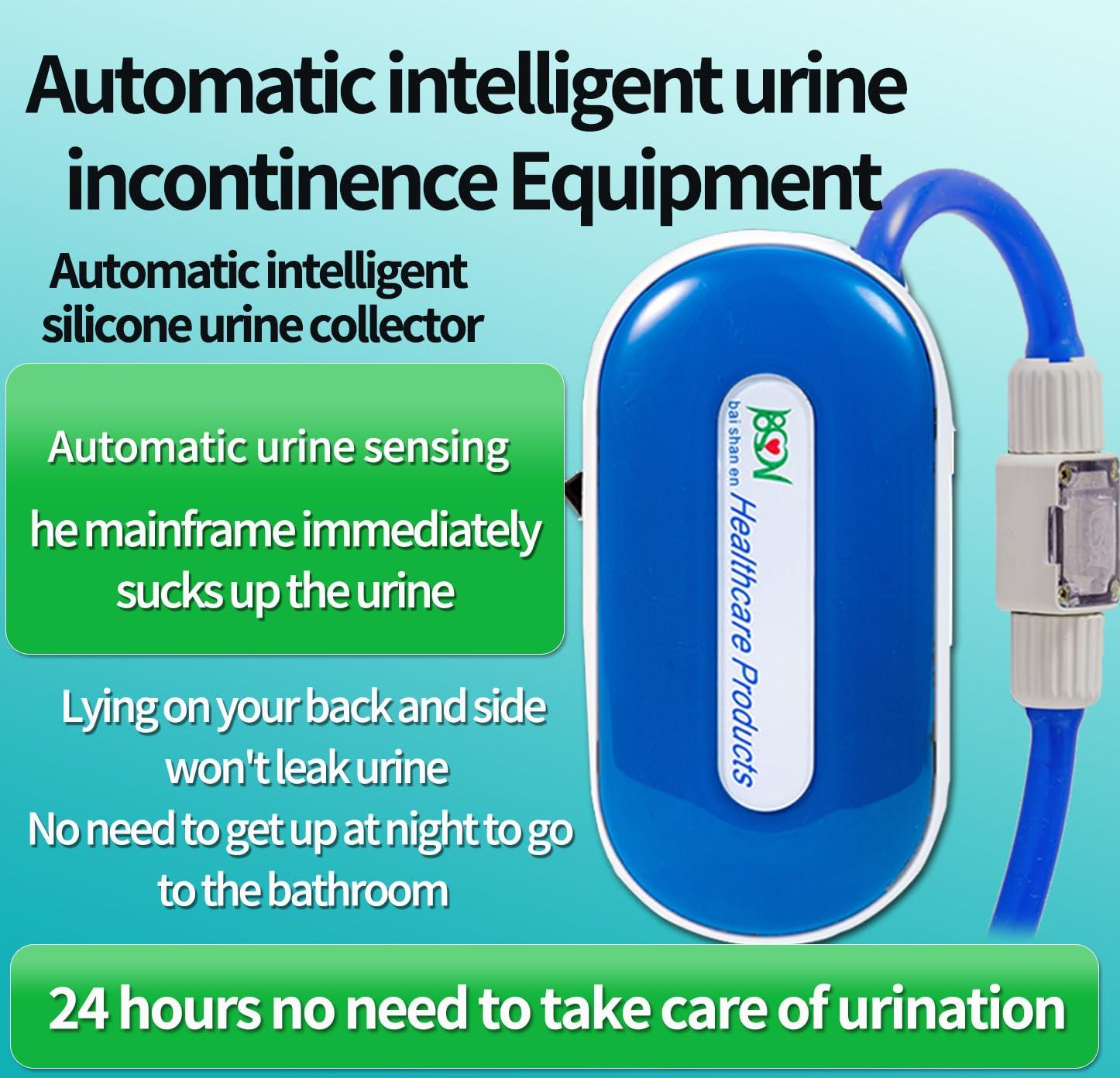 Merichealy Merichealy Urinary Incontinence Smart DeviceReusable, Portable, Fully Automatic, Intelligent Urine Trap with a Silicone Urine Collector and a Smart Host (Mixed-Gender Handheld)