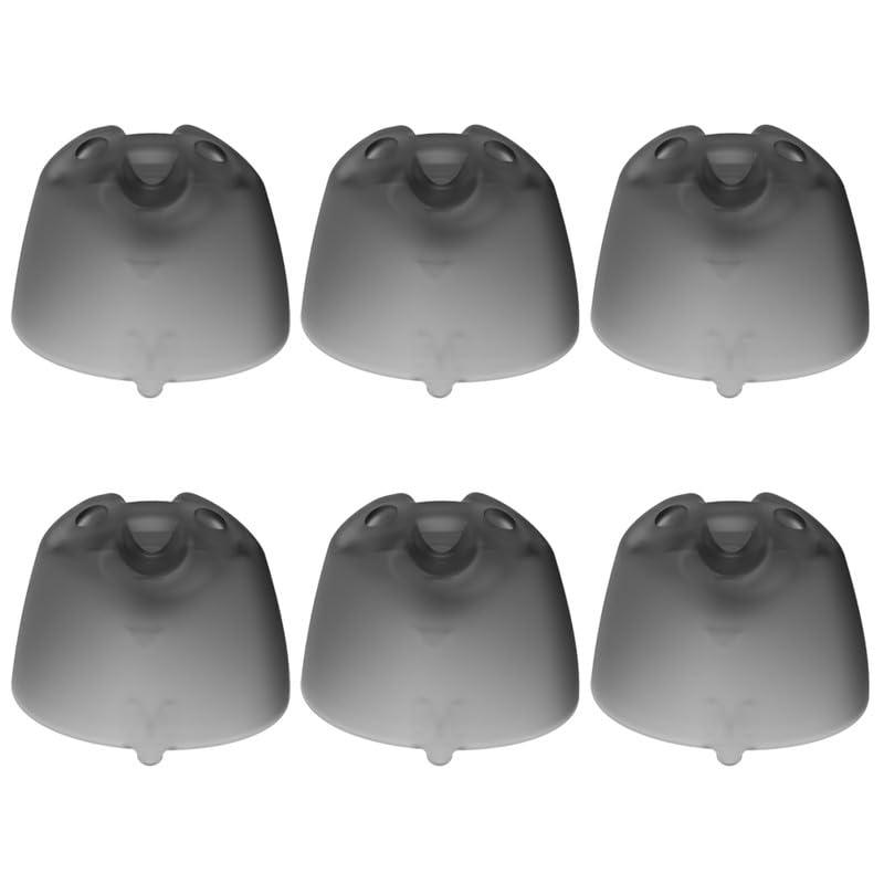 Enlinea Enlinea Pack of 6 Hearing Aid Domes Sleeve Earwear 3.0 compatible with Signia Cros Pure 312 7AX M with Signia Hearing Aids with Improved miniReceivers 3.0 and Eartips 3.0 | (Medium Vented)