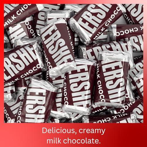 River Finn Organics Hershey Miniature Milk Chocolate Candy Bars, Bulk, Individually Wrapped Minis, (3 Lbs.)