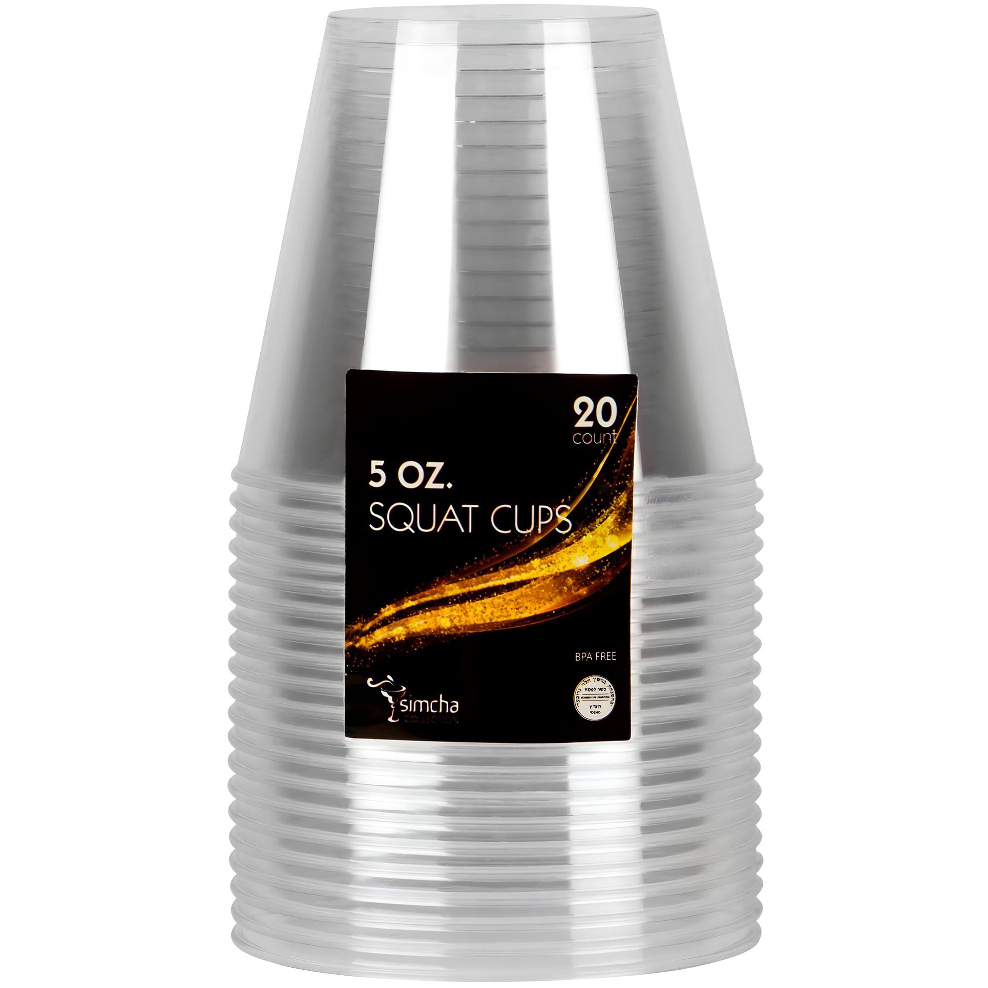 Blue Sky Blue Sky Disposable Plastic Party Cups - 5oz | 20-Pack - Perfect for Beverages & Events