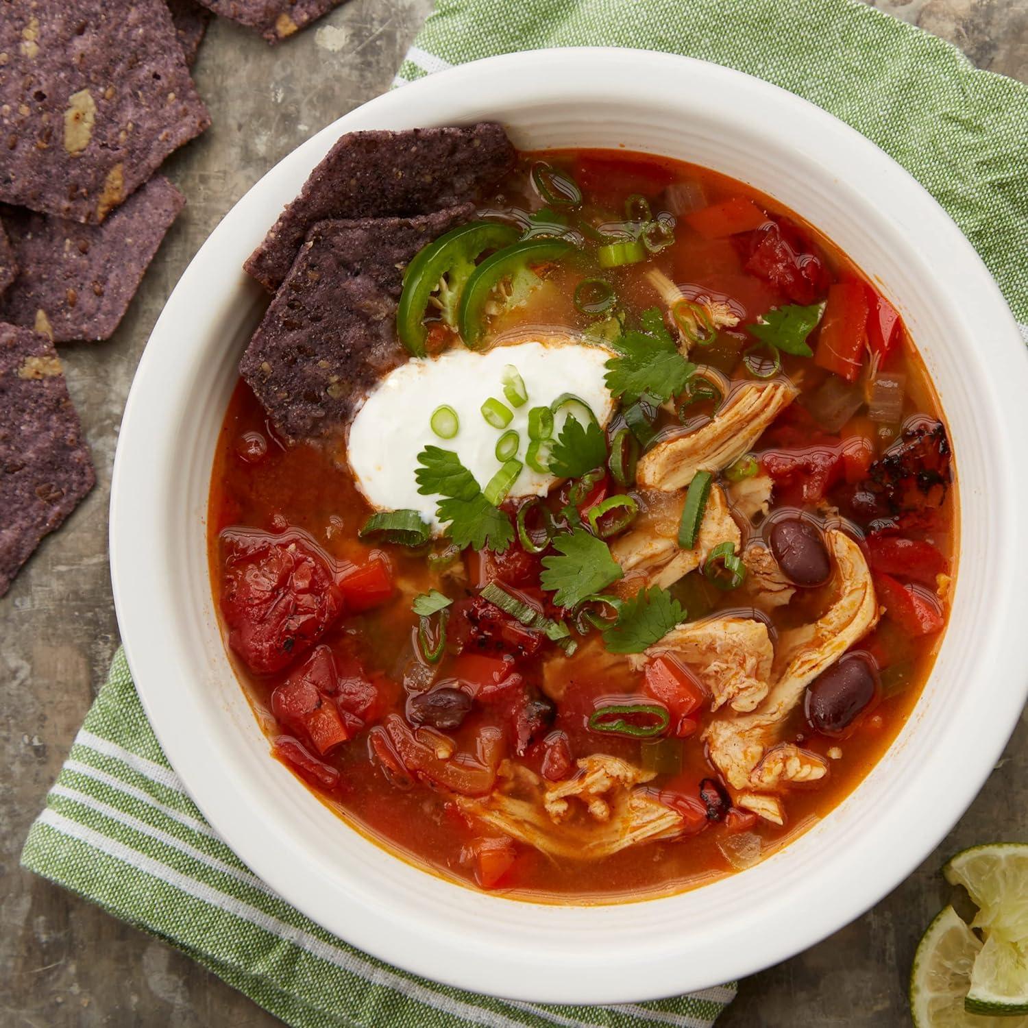 Food Should Taste Good Food Should Taste Good Blue Corn Tortilla Chips, 5.5 oz. (Pack of 6)