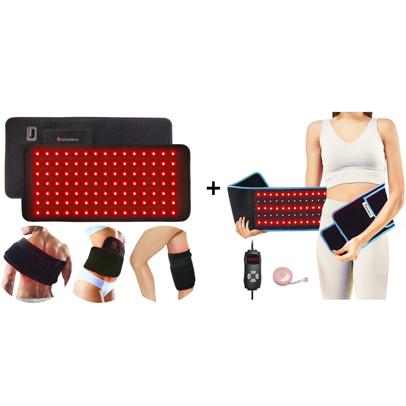 bonodave bonodave Red Light Therapy Device for Body, Infrared Light Therapy for Knee Stomach Legs Relief NIR Deep Therapy at Home