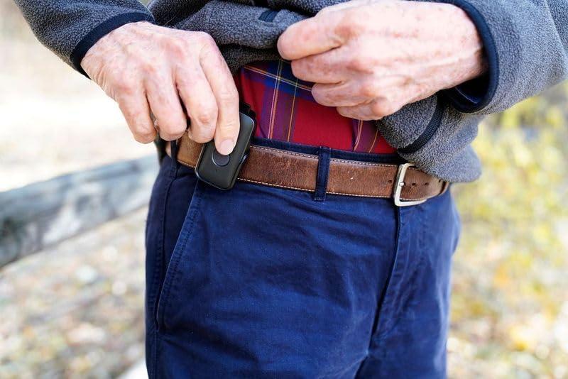 Bay Alarm Medical Bay Alarm Medical SOS Mobile GPS - 24/7 Medical Alert with Optional Fall Detection for Seniors - Call to Activate - 4G GPS Medical Alert System with Elderly Tracking - Panic Button for Seniors