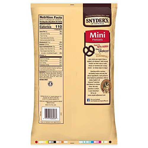 Snyder's of Hanover Snyder's Mini Pretzels 16oz (Bag of 4)