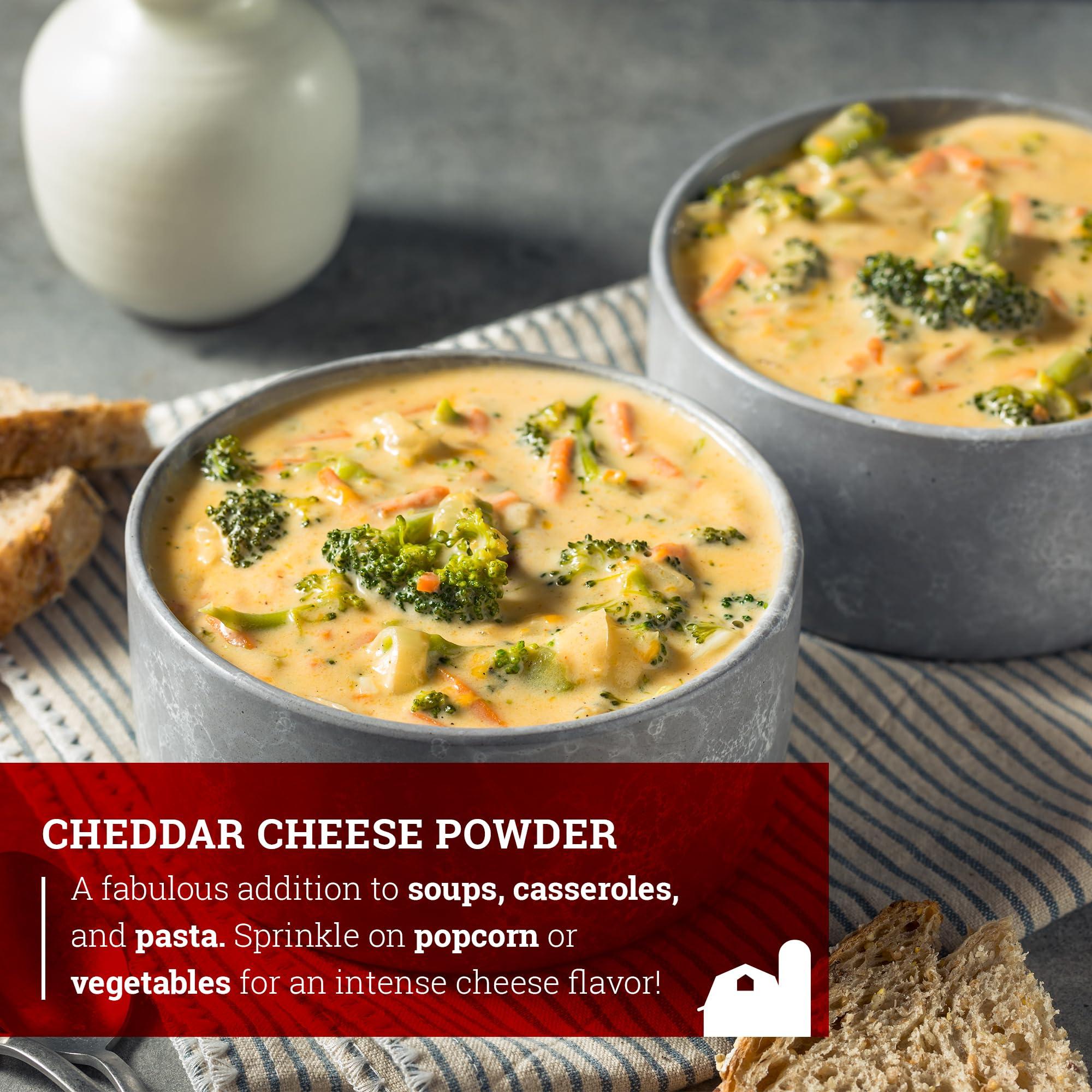 Hoosier Hill Farm Hoosier Hill Farm Cheddar Cheese Powder, Cheese Lovers, 2.5LB (Pack of 1)