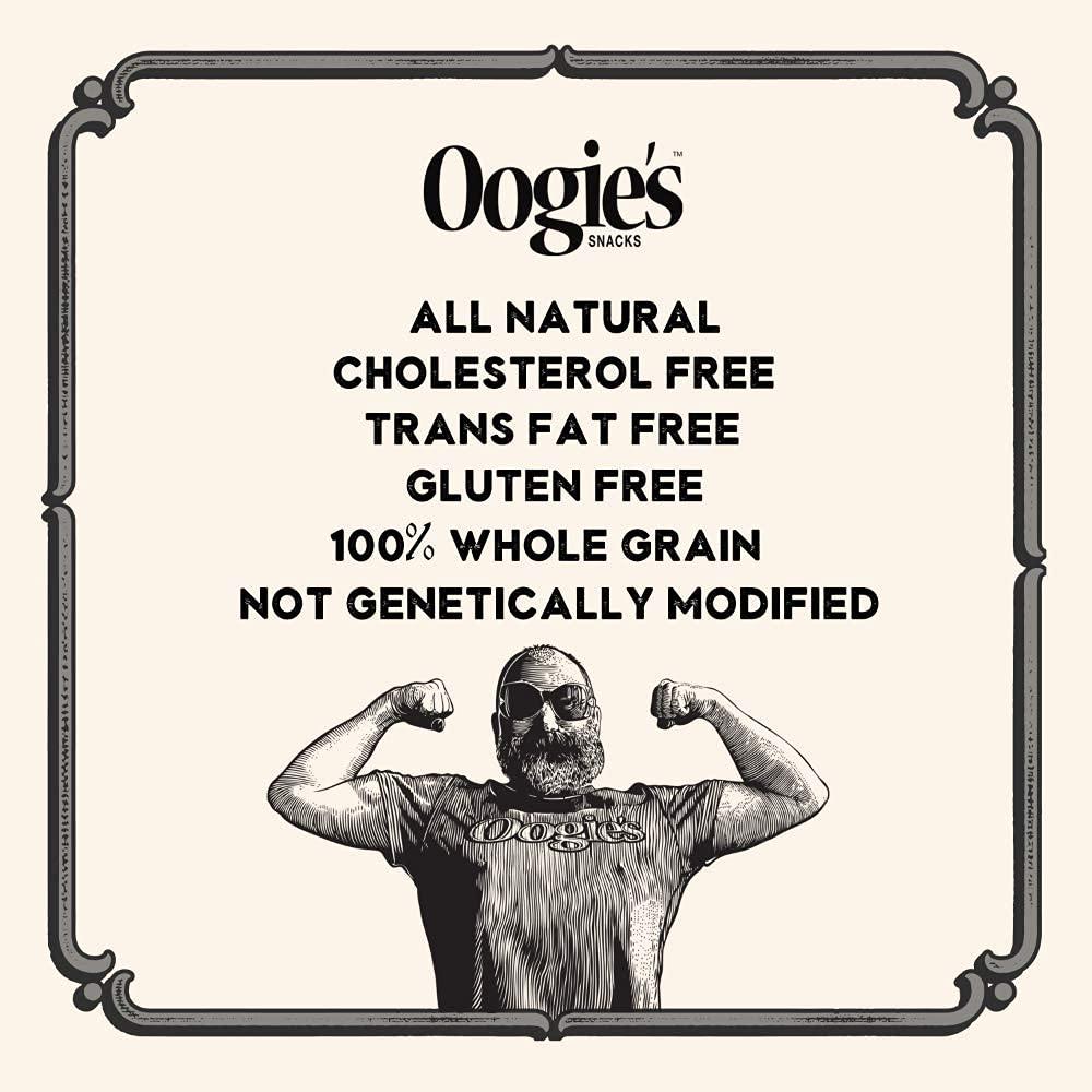 Oogie's Gourmet Popcorn Oogie\'s Gourmet Popcorn | 12 Pack | Wisconsin Cheddar 1848 Flavor | Gluten Free Popcorn Snacks | 4.25 Ounce Big Bag