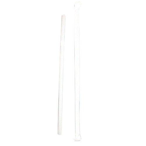 DL-USA MarketPro Flex Straw Clear, 7.75" Overall Length | 10000/Case