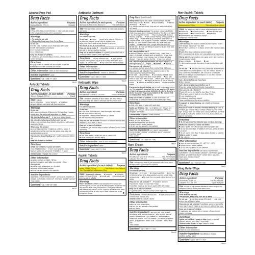 Be Smart Get Prepared Be Smart Get Prepared First Aid Kit Hard Red Case 326 Pieces Exceeds OSHA ANSI Guidelines 100 People. Office, Home, Car, School, Emergency, Survival, Camping, Hunting and Sports, FSA / HSA Approved