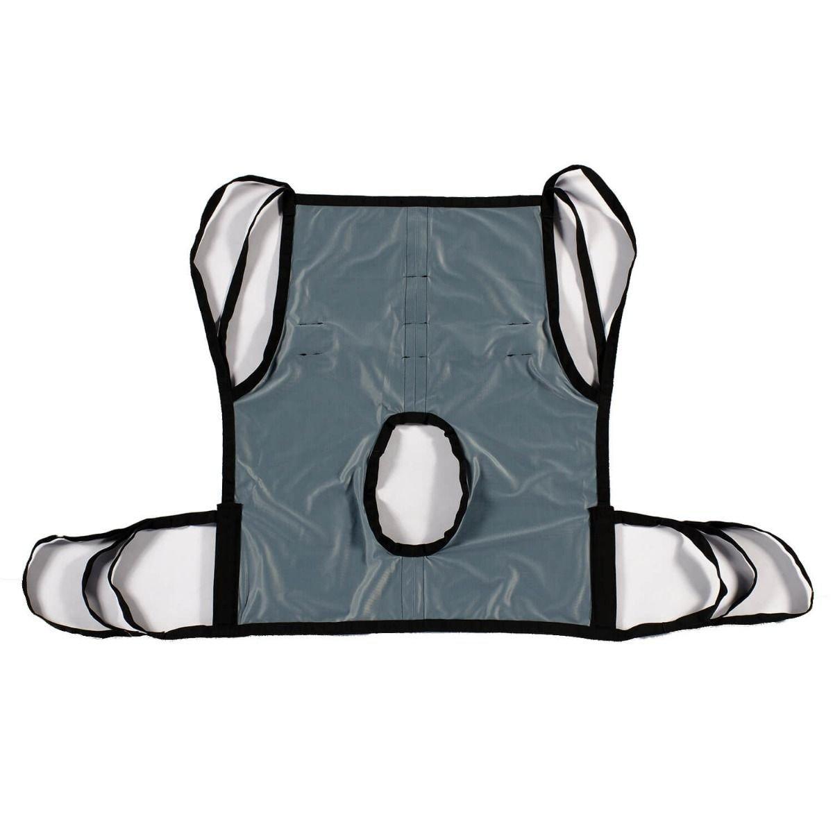 Patient Aid Patient Aid Medical Commode Patient Lift Sling, Full Body Sling with Lifting Straps for Secure Patient Transfers, Commode Sling for Bathing and Toileting, Size Small, Weight Capacity 90-135 lbs