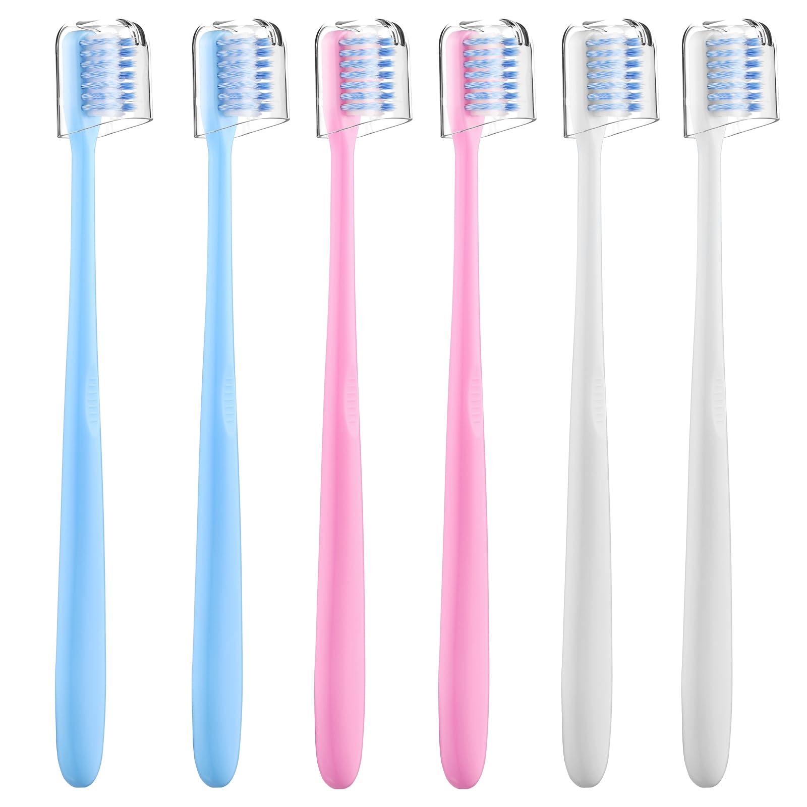 Fremouth Fremouth V-Shaped Orthodontic Toothbrush for Braces, Soft Bristles, 6 Count