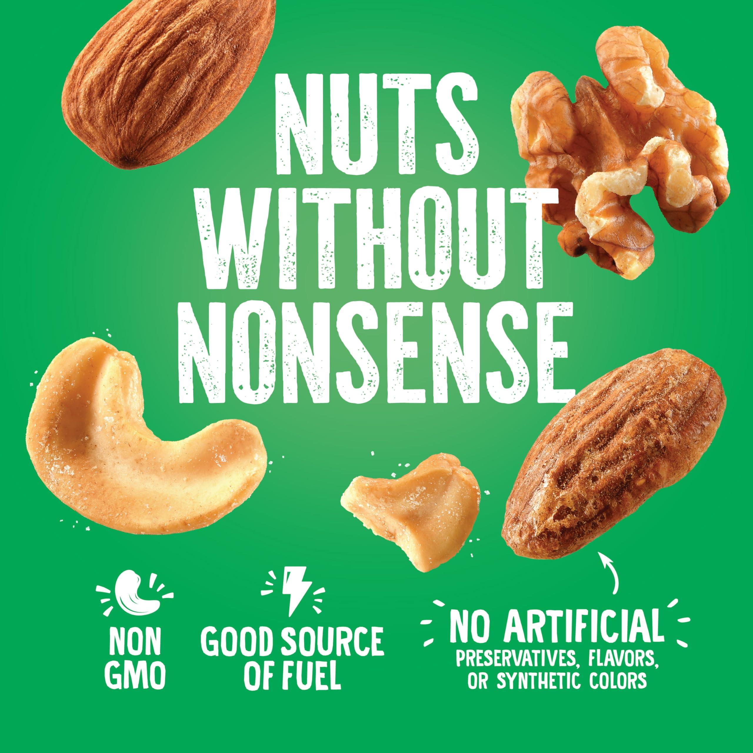 Emerald Emerald Nuts Mixed Nuts Variety Pack 18ct (1-Pack) , 100-Calorie Individual Packs , Features Dry Roasted Almonds, Natural Almonds & Walnuts, and Roasted & Salted Cashews