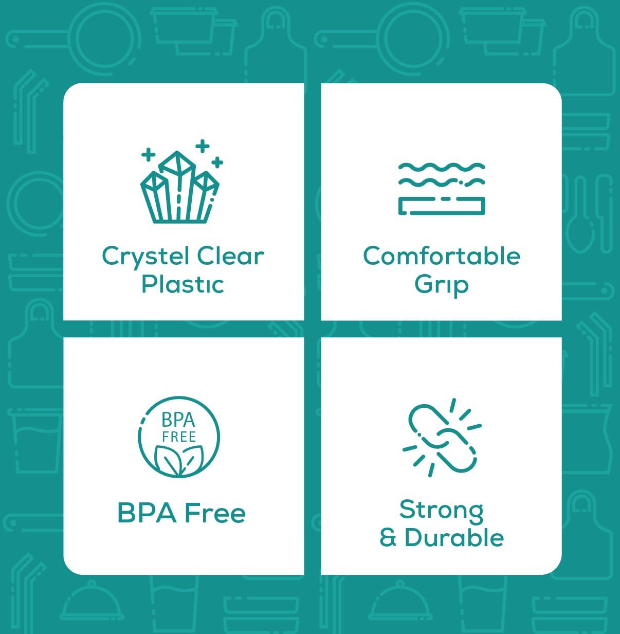 Comfy Package Comfy Package [3 oz. - 100 Count Clear Disposable Plastic Cups - Small Disposable Bathroom, Medicine Polypropylene, and Mouthwash Cups