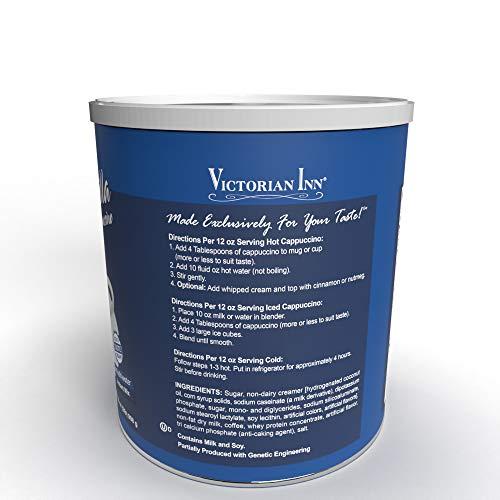 Victorian Inn Victorian Inn Instant Cappuccino, French Vanilla, 32-Ounce Canisters (Pack of 6)