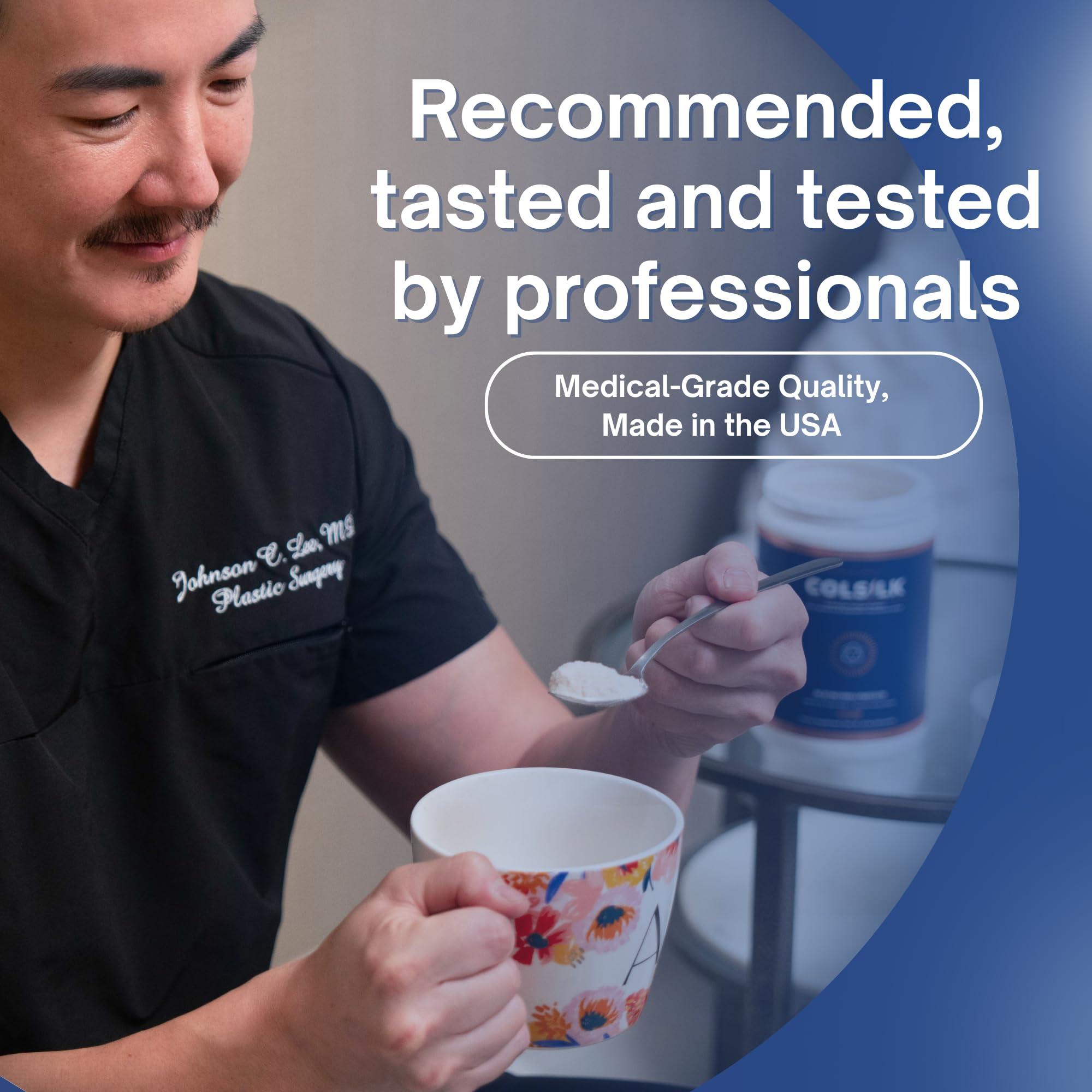 Skin Research Institute Skin Research Institute ColSilk Collagen Powder Supplement with Collagen, Colostrum, and Polypodium for Skin, Hair, Nails, and Joint Support  One Scoop per Serving  Unflavored (1 Month Supply)