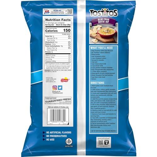 Tostitos Tostitos Bite Size Rounds Party Size, 17 Oz
