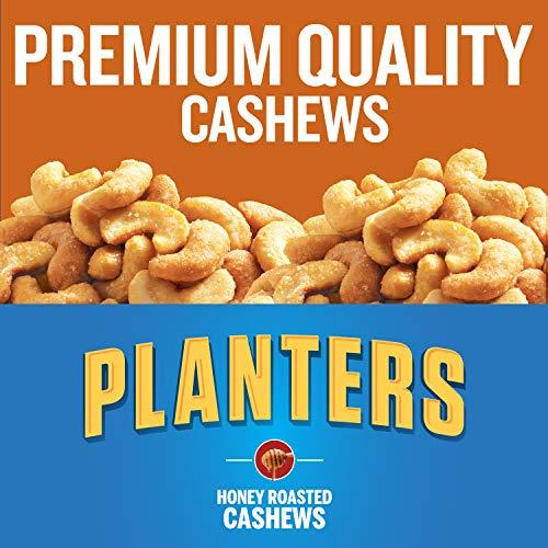 Planters Planters Honey Roasted & Salted Cashews (3oz Bag, Pack of 6)
