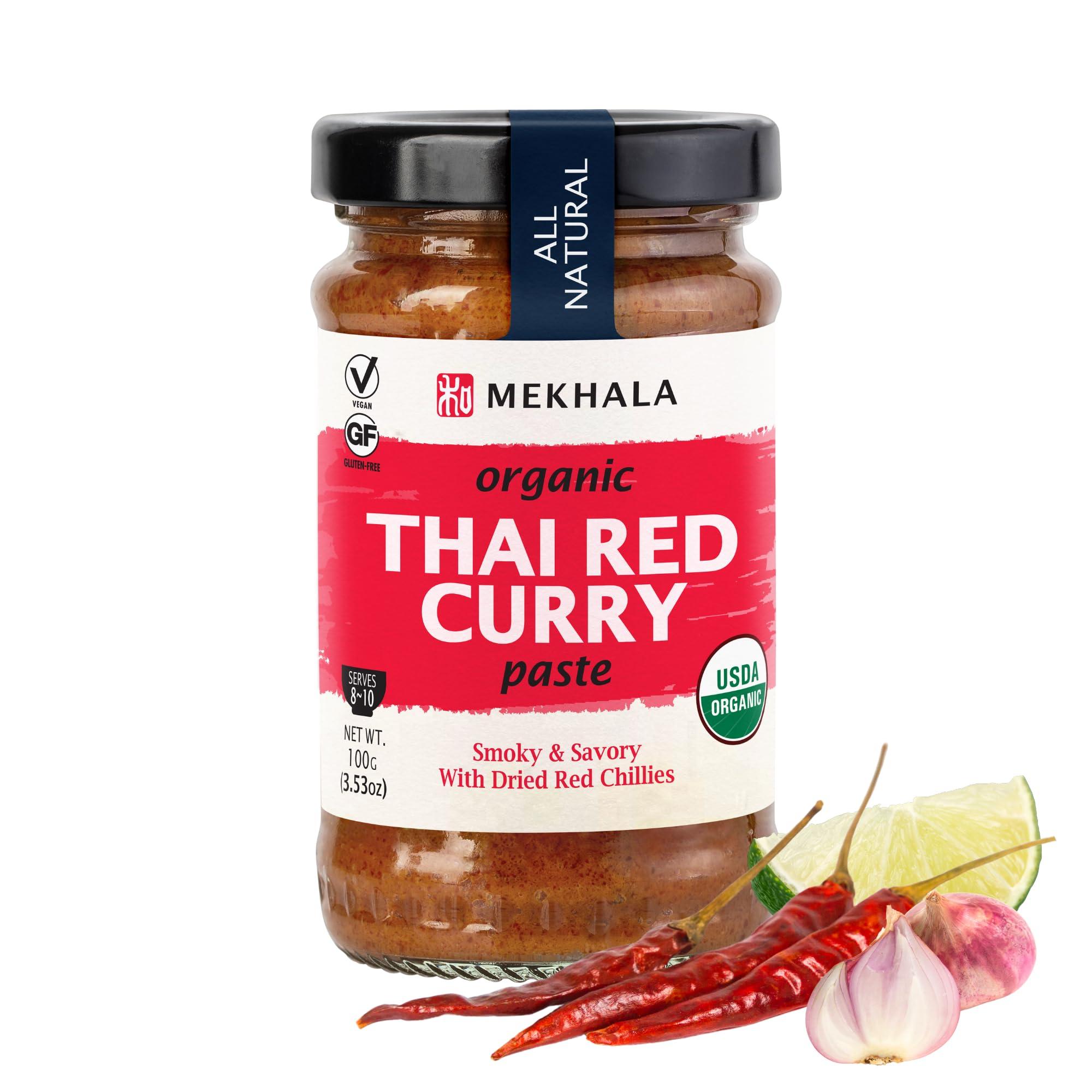 Mekhala Mekhala Organic Thai Red Curry Paste, 3.53 oz