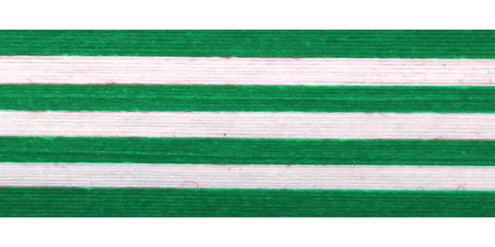 Cream City Ribbon Natural Cotton Curling Ribbon for Gift Wrapping | 100% Biodegradable Holiday Gift Ribbons for Presents & Ribbons for Crafts | Colored Curling Ribbon | 3/16, 1/2 & 5/8 Inch (Holiday Green & White)