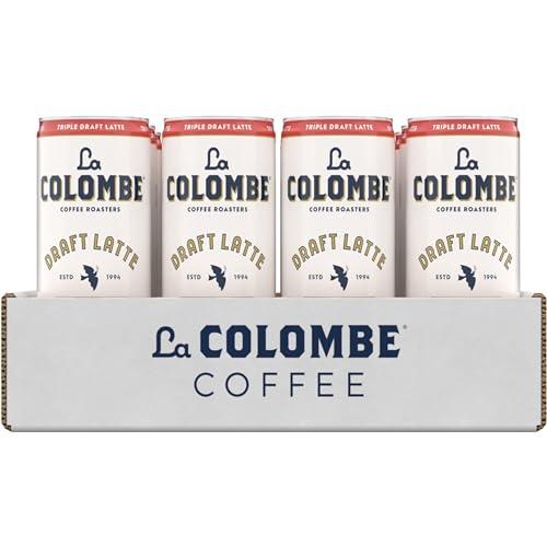 La Colombe La Colombe Coffee, Triple Draft Latte, 11 fl oz Cans (Pack of 12), Coffeehouse Quality Cold Brew, Specialty Grade Coffee Beans, Ready-to-Drink On-the-Go