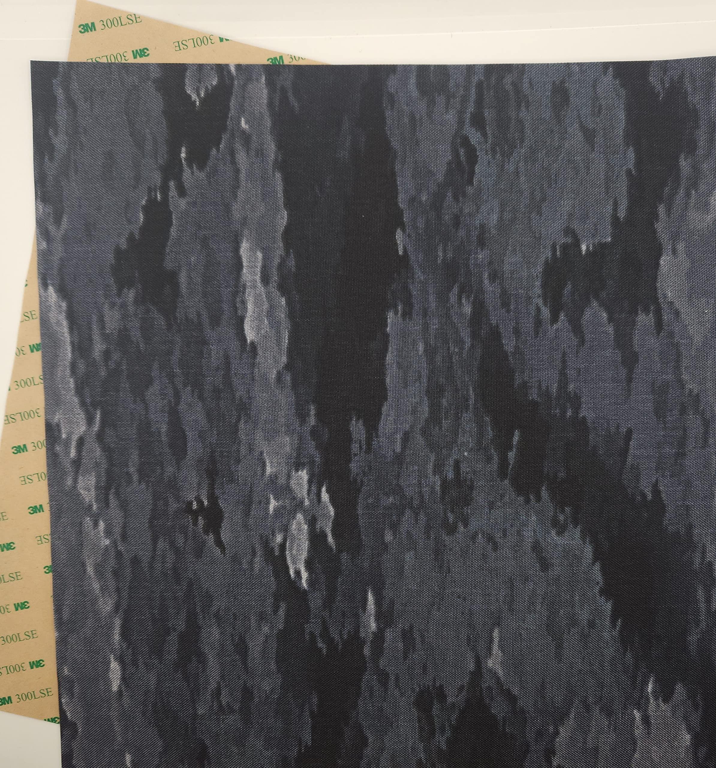 Generic Dangerfield Arms TackGear Wrap 8\"x12\" Cordura Camouflage Adhesive Wrap 500 Denier Adhesive Back for kydex and Other Items (A-TACS LE-X)