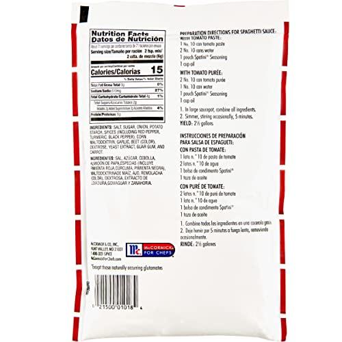 Lawry's Casero Lawry's Spatini Spaghetti Sauce Seasoning Mix, 15 oz - One 15 Ounce Packet of Spaghetti Seasoning Mix, Ideal for Creating Flavorful Italian Sauce