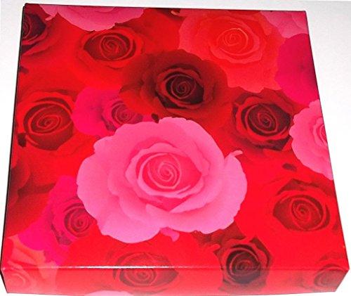 Scott's Cakes Scott's Cakes Dark Chocolate Covered Chocolate Walnut Fudge Truffles in a 8 oz. Pink Roses Box