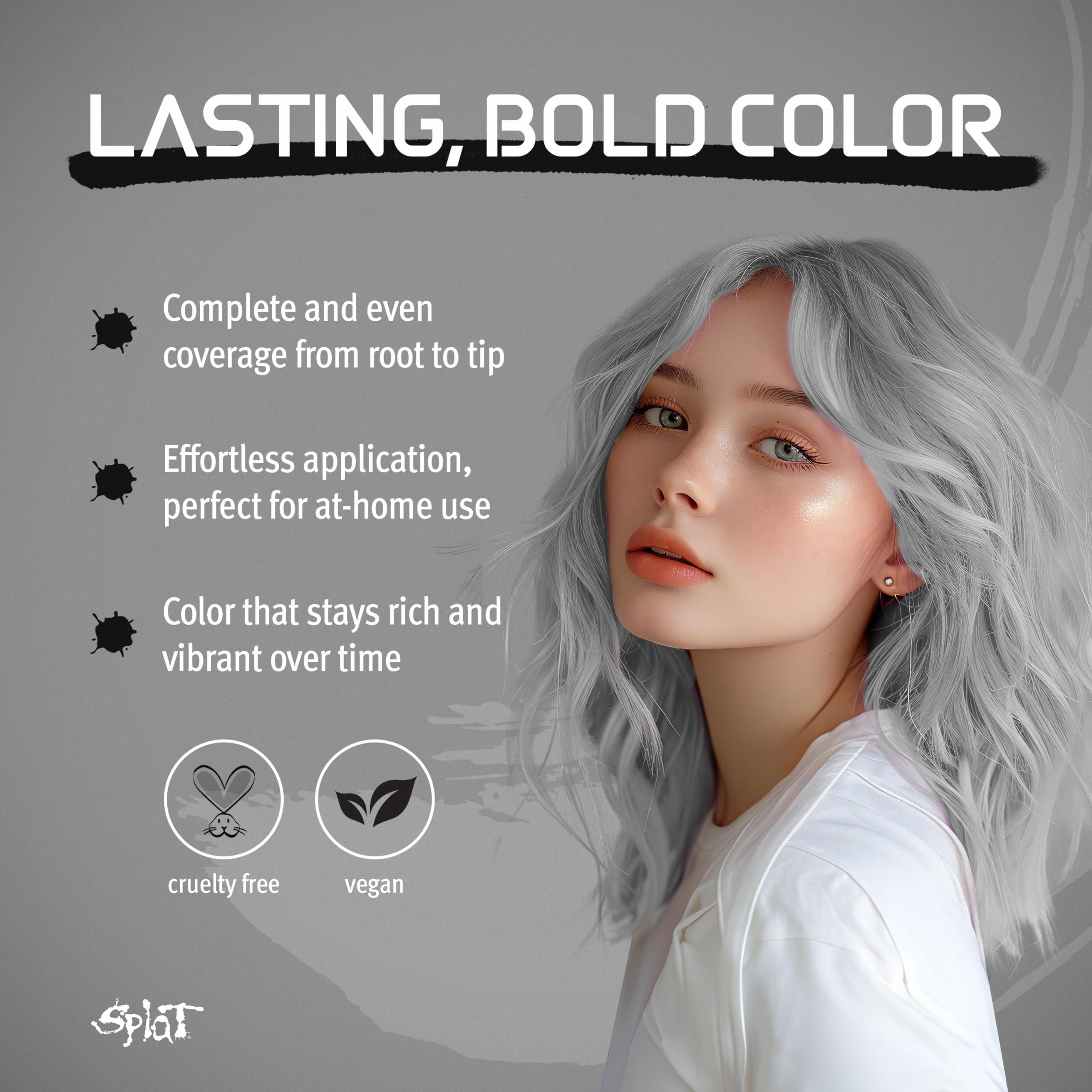 Splat Original Complete Kit with Bleach (Sinful Silver)