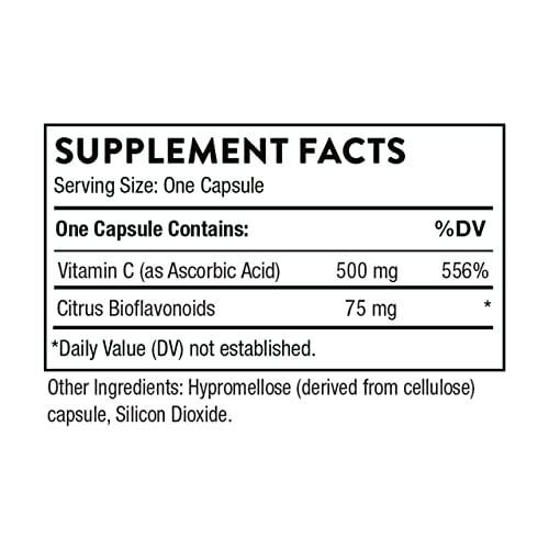 THORNE Thorne Immune Support Bundle: Zinc Picolinate and Vitamin C Capsules - 60 Servings