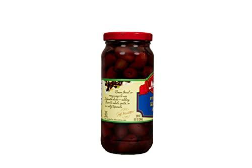 Mezzetta Mezzetta Savory Pitted Greek Kalamata Olives | Gluten Free, Keto | 9.5 Fluid Ounce Jar (Pack of 2)