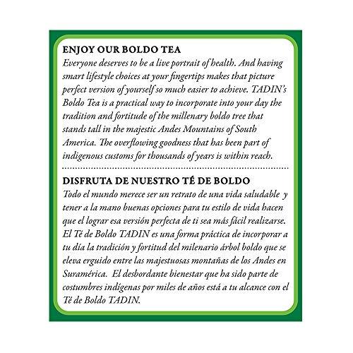 Tadin Tadin Boldo Herbal Tea (24 Teabags) (Pack of 2)