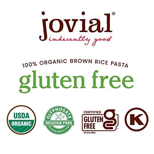 Jovial Jovial Whole Grain Brown Rice Egg Tagliatelle Pasta - Pasta Tagliatelle, Tagliatelle Pasta, Whole Grain Pasta, Organic Pasta, Gluten Free, Dairy Free, Brown Rice Pasta, Made in Italy - 9 Oz, 3 Pack