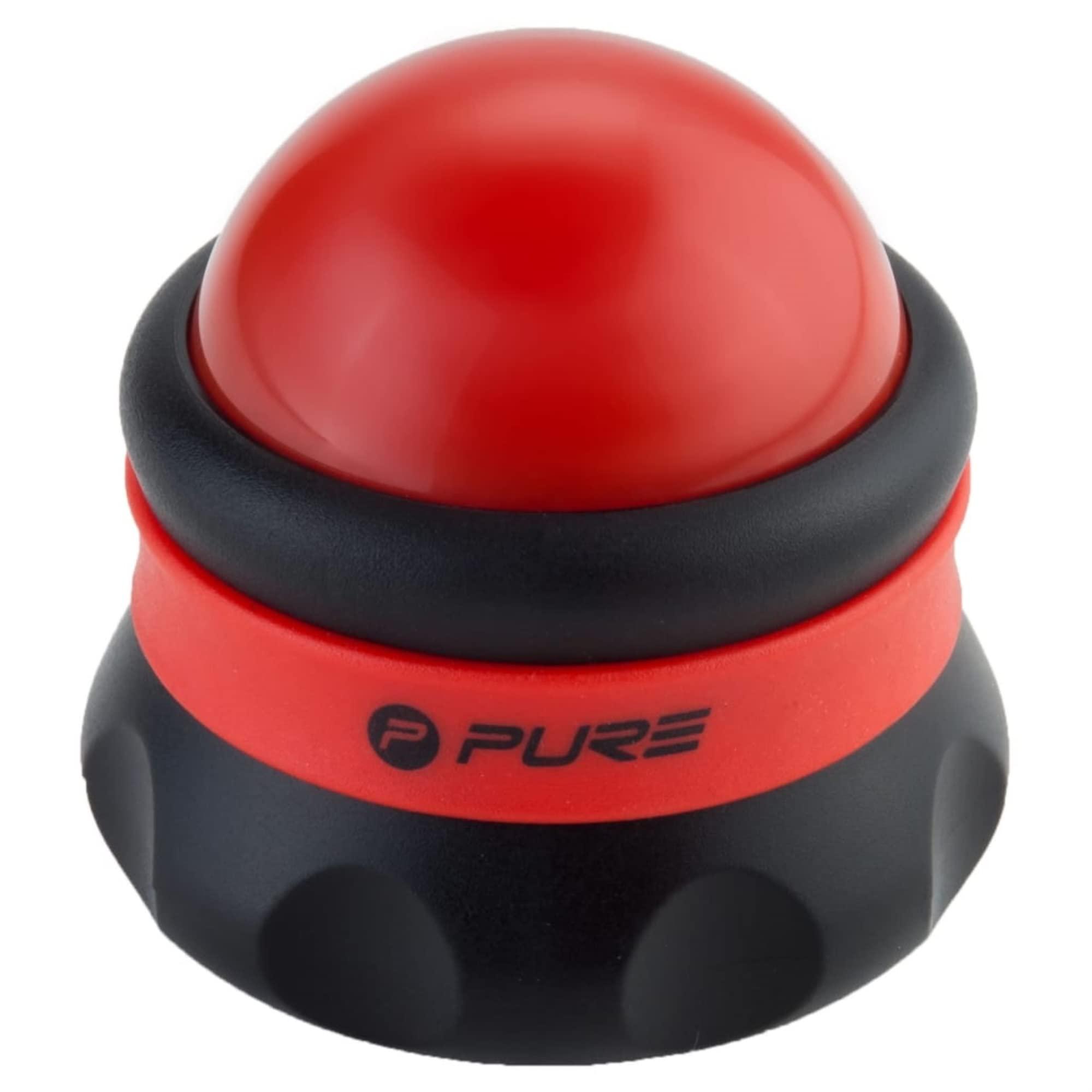 Pure2Improve Pure2Improve Unisex Adult Massage Relax Ball - Black/Red, One Size