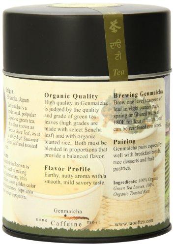 The Tao of Tea The Tao of Tea, Genmaicha Green Tea And Toasted Rice, Loose Leaf, 3.5 Ounce Tin