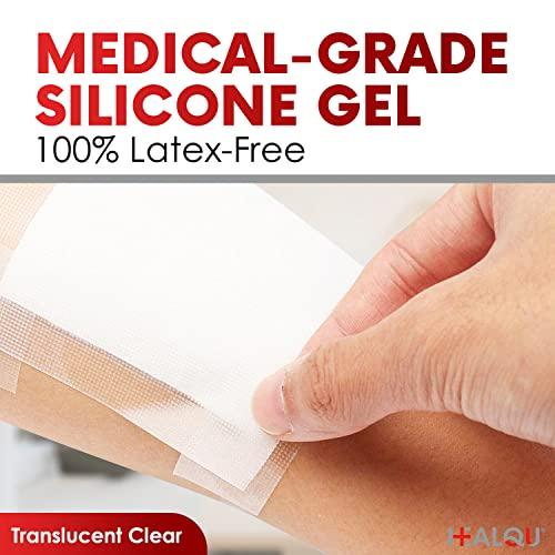 Healqu HEALQU Transparent Medical Tape - Box of 12 Rolls, 1\" x 10yd Surgical Tape with Gentle Adhesion for Sensitive Skin for Wound Care,Tubing, First Aid Supplies - Breathable, Microporous Tape