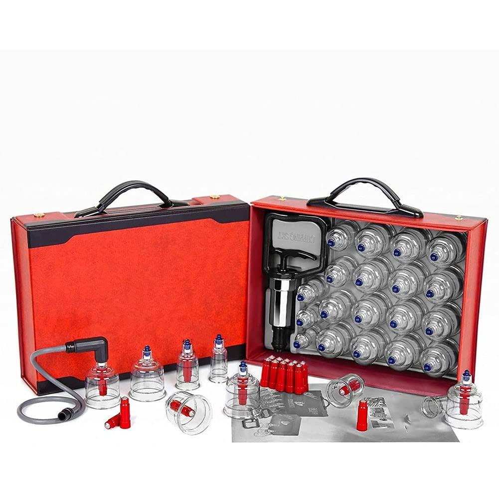 ZHANGZONG ZHANGZONG Cupping Therapy Set Cupping kit Cupping Set Equipment Physio air Chinese Chinese Acupuncture Cupping/Physical Therapy Massage Cups, Eye and Face Vacuum Massage Cup Kit, Cupping Therapy