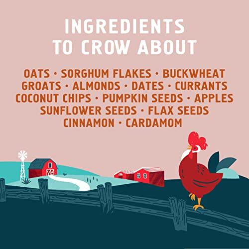 Seven Sundays Seven Sundays Classic Bircher Apple Cinnamon Almond Muesli Cereal - 12 Oz Pouch - Certified Gluten Free Muesli - Non GMO, No Refined Sugar and Kosher