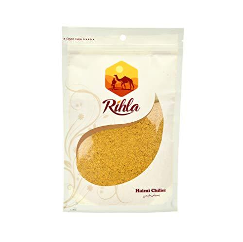 Rihla Premium Yemeni Haimi Powder Chilies (Solanaceae) - Rihla's Superfoods - 8.8oz (250g)