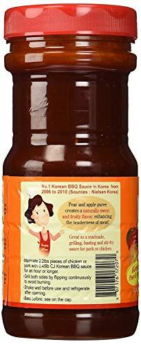 CJ (Hot&Spicy) CJ Korean BBQ Original Sauce Chicken & Pork Marinade 29.6 Ounce (1)